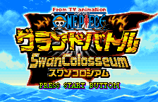 From TV Animation One Piece - Grand Battle Swan Colosseum Title Screen